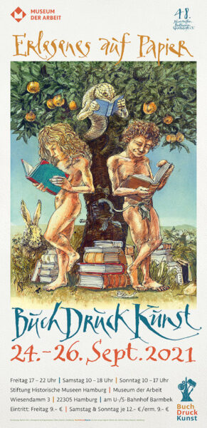 plakat buchdruckkunst 2021
